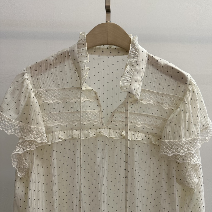 JENNY 1976㊣東大門實拍女士新品26春夏人氣真品襯衫蕾絲衫JENNY 1976襯衫/蕾絲衫