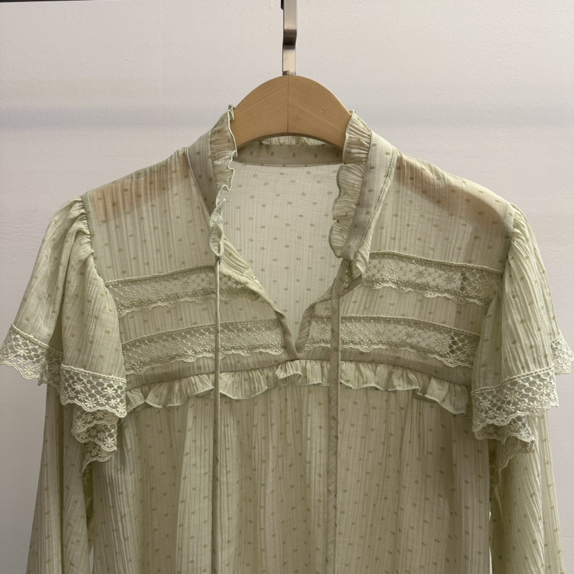 JENNY 1976㊣東大門實拍女士新品26春夏人氣真品襯衫蕾絲衫JENNY 1976襯衫/蕾絲衫