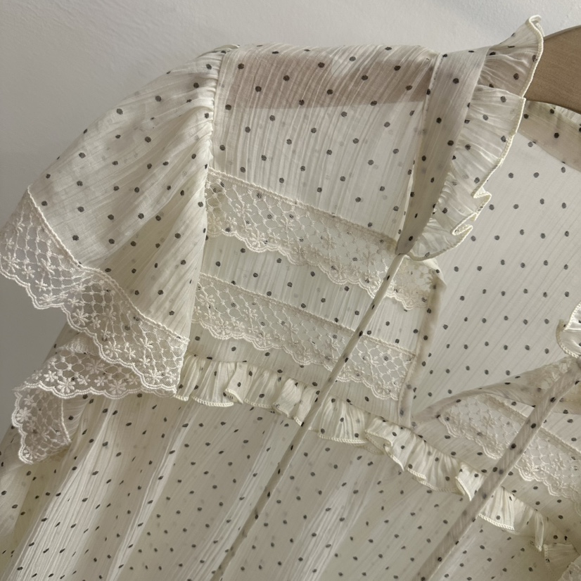 JENNY 1976㊣東大門實拍女士新品26春夏人氣真品襯衫蕾絲衫JENNY 1976襯衫/蕾絲衫