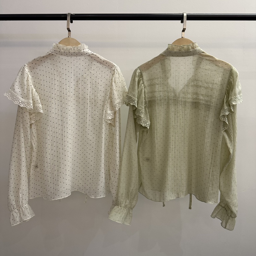 JENNY 1976㊣東大門實拍女士新品26春夏人氣真品襯衫蕾絲衫JENNY 1976襯衫/蕾絲衫