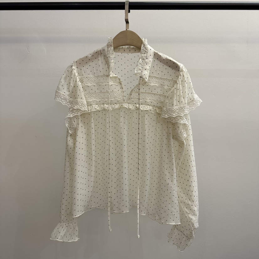 JENNY 1976㊣東大門實拍女士新品26春夏人氣真品襯衫蕾絲衫JENNY 1976襯衫/蕾絲衫圖色2