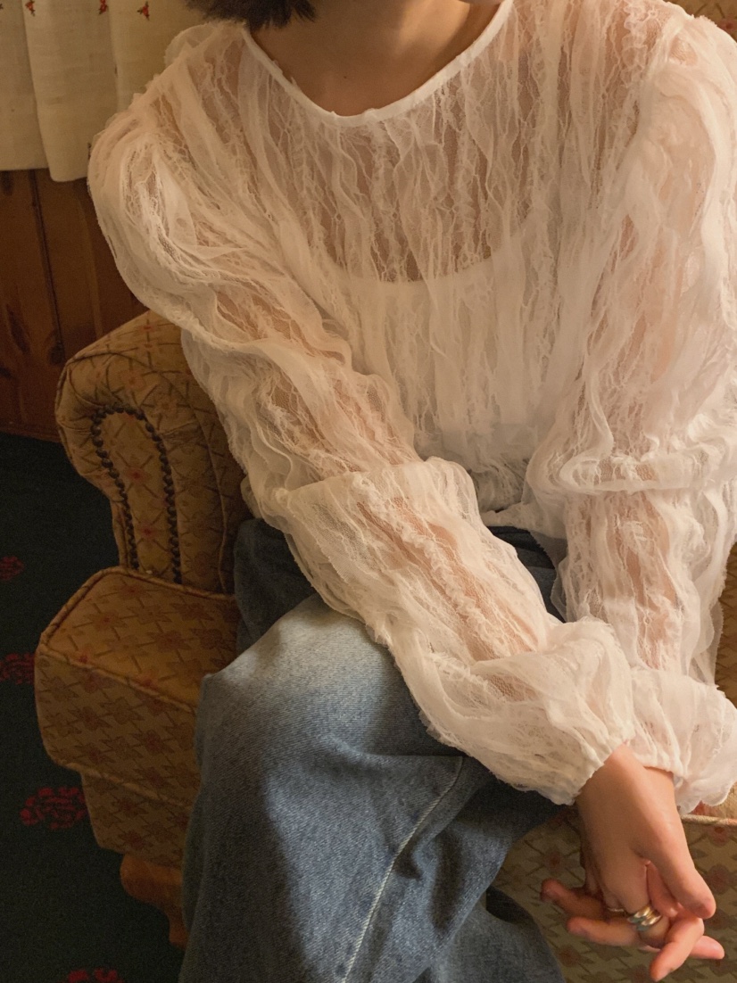 MOSMOS㊣東大門代購女士新品熱賣真品時尚休閑職業襯衫蕾絲衫MOSMOS襯衫/蕾絲衫