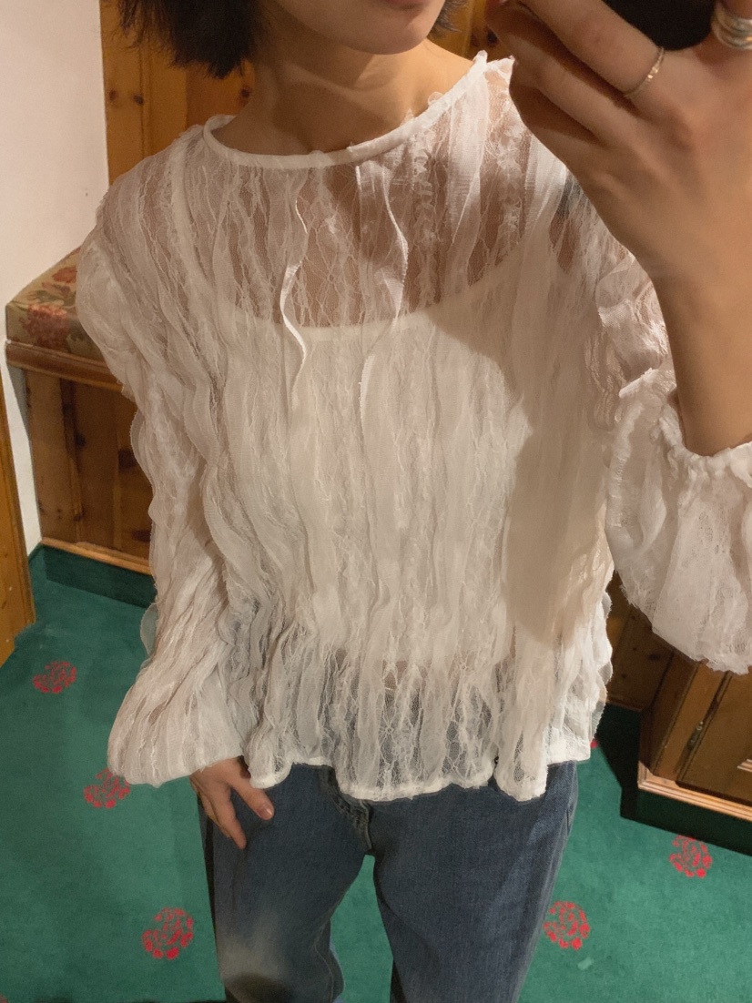 MOSMOS㊣東大門代購女士新品熱賣真品時尚休閑職業襯衫蕾絲衫MOSMOS襯衫/蕾絲衫