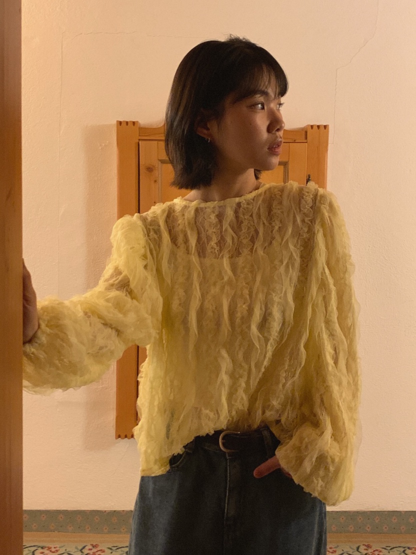 MOSMOS㊣東大門代購女士新品熱賣真品時尚休閑職業襯衫蕾絲衫MOSMOS襯衫/蕾絲衫