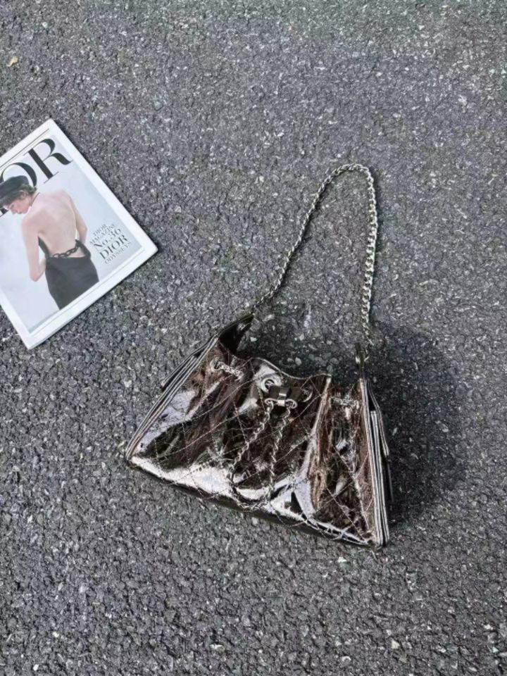 TROUVAILLE韓國直郵㊣女士新款推薦真品時尚單肩斜跨包牛皮TROUVAILLE單肩/斜跨包圖色1