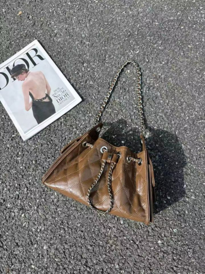 TROUVAILLE韓國直郵㊣女士新款推薦真品時尚單肩斜跨包牛皮TROUVAILLE單肩/斜跨包圖色2