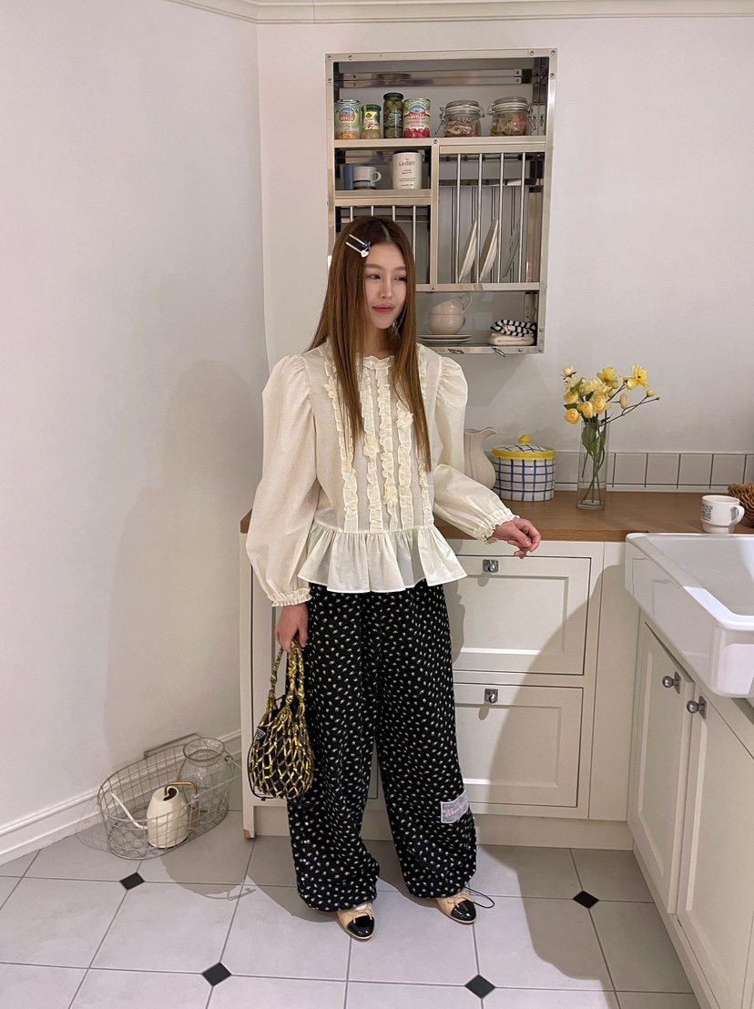 BOUTIQUE-L韓國直郵㊣女裝新款人氣真品推薦職業襯衫蕾絲衫BOUTIQUE-L襯衫/蕾絲衫