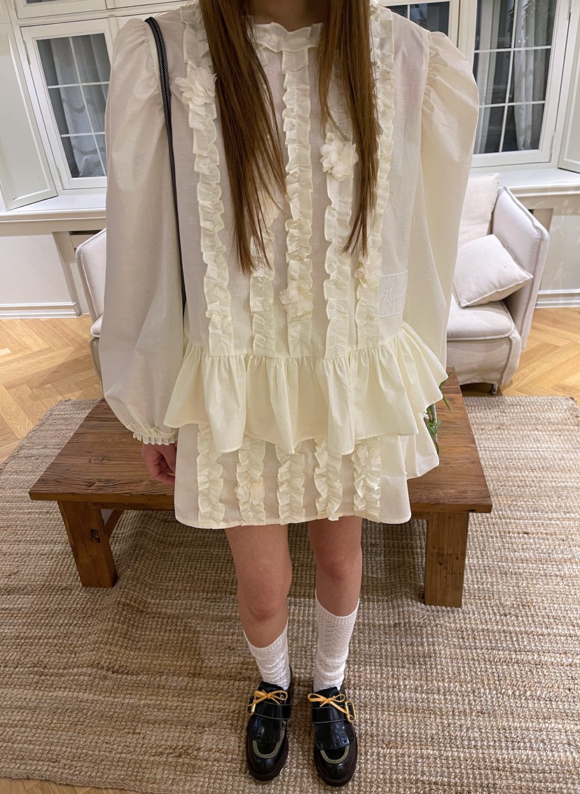 BOUTIQUE-L韓國直郵㊣女裝新款人氣真品推薦職業襯衫蕾絲衫BOUTIQUE-L襯衫/蕾絲衫