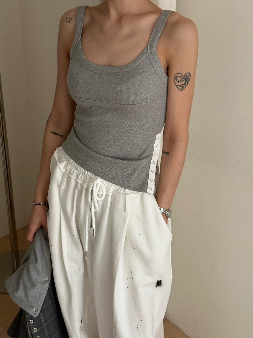 ZEROZERO㊣東大門實拍女士新品人氣時尚休閑職業真品吊帶背心ZEROZERO吊帶/背心圖色1