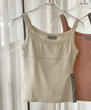 ZEROZERO㊣東大門實拍女士新品人氣時尚休閑職業真品吊帶背心ZEROZERO吊帶/背心圖色4