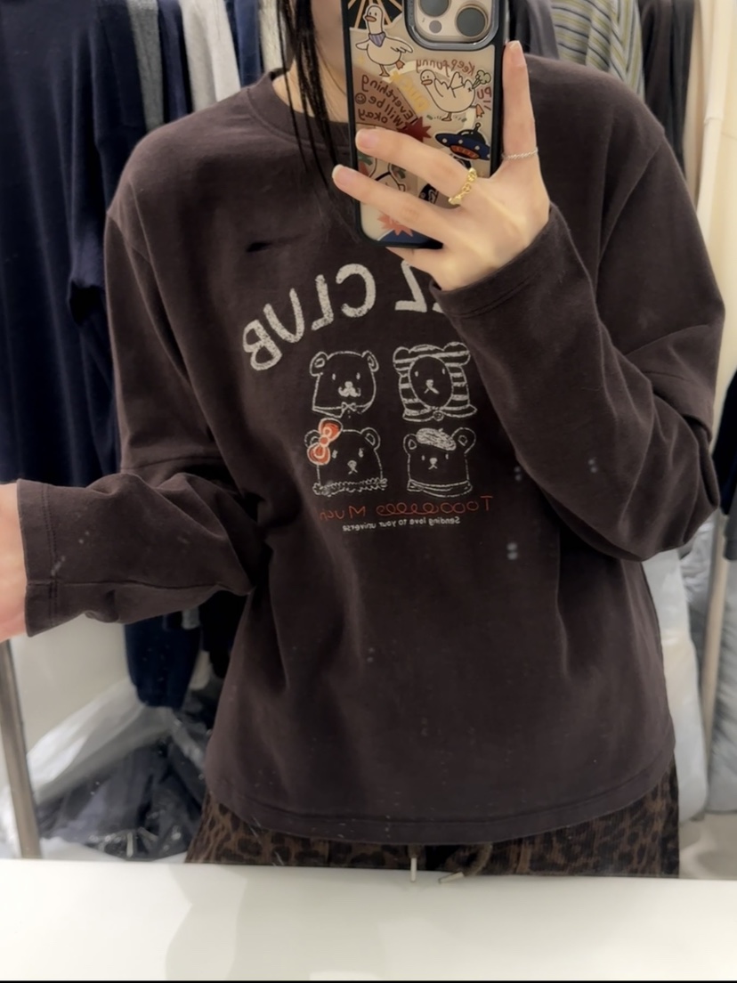 CELLI韓國直郵㊣女士新款職業真品人氣26春夏熱賣推薦長袖T恤CELLI長袖T恤