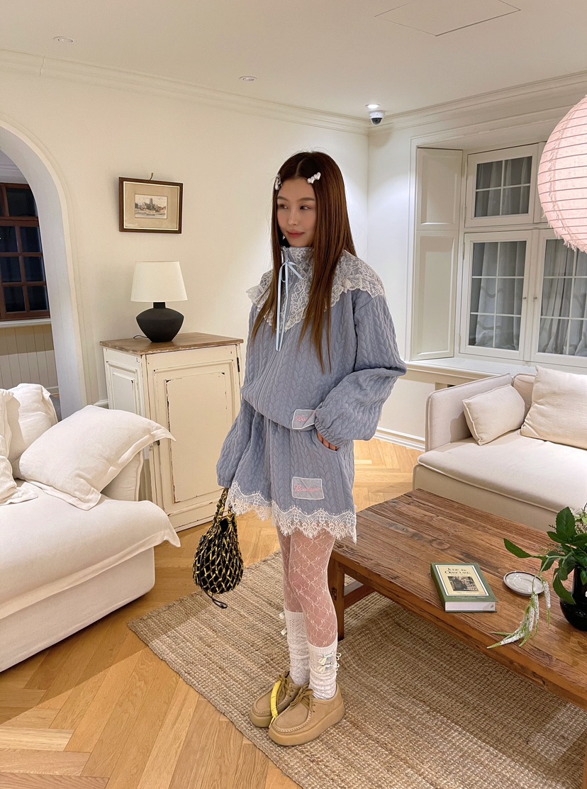 BOUTIQUE-L韓國直郵㊣女士新款26春夏休閑人氣真品時尚夾克BOUTIQUE-L夾克