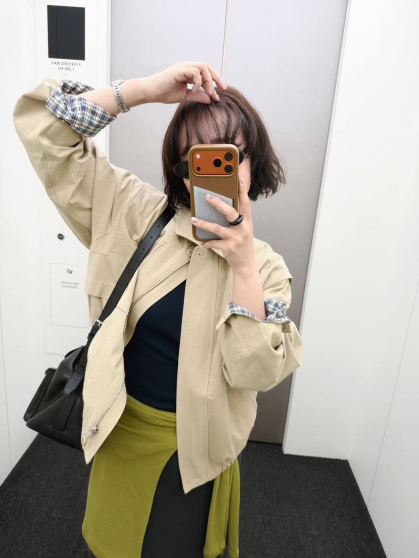 OLI SEOUL㊣東大門代購女士新款人氣26春夏熱賣休閑真品夾克OLI SEOUL夾克