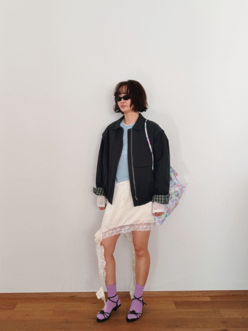 OLI SEOUL㊣東大門代購女士新款人氣26春夏熱賣休閑真品夾克OLI SEOUL夾克