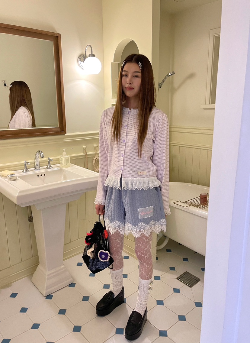 BOUTIQUE-L韓國代購㊣女裝新品26春夏休閑熱賣真品長袖T恤BOUTIQUE-L長袖T恤