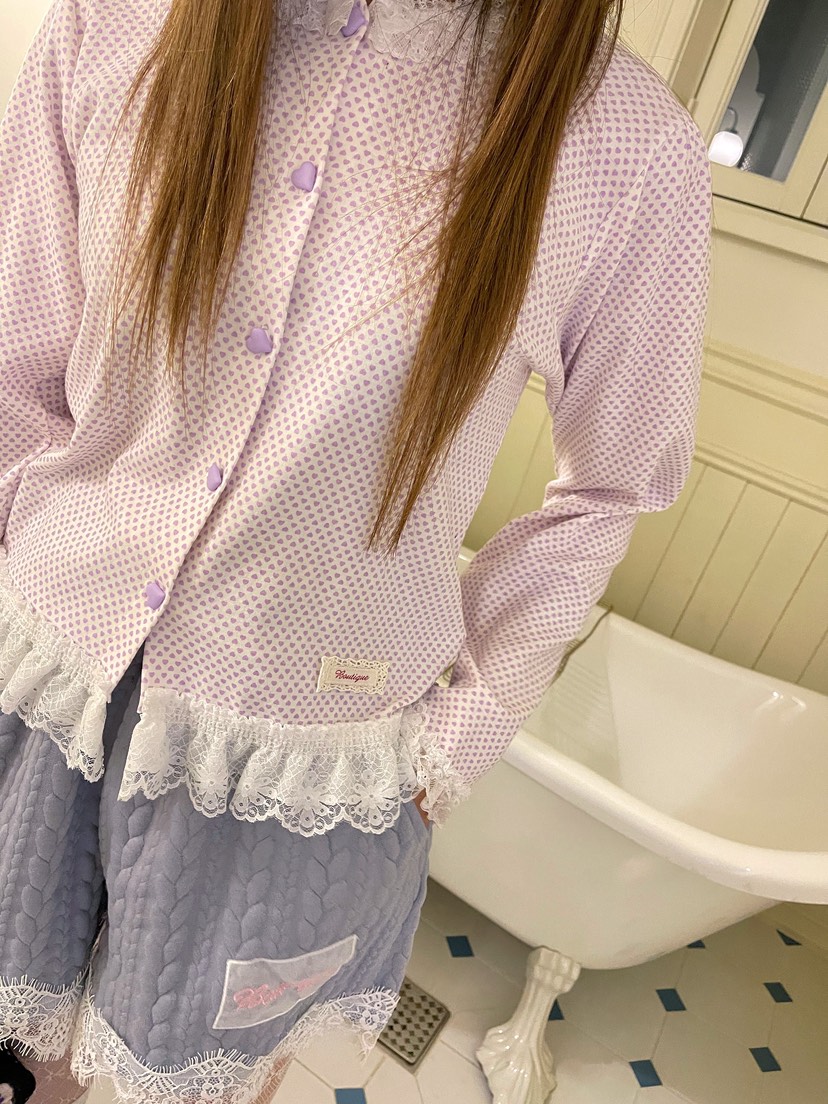 BOUTIQUE-L韓國代購㊣女裝新品26春夏休閑熱賣真品長袖T恤BOUTIQUE-L長袖T恤