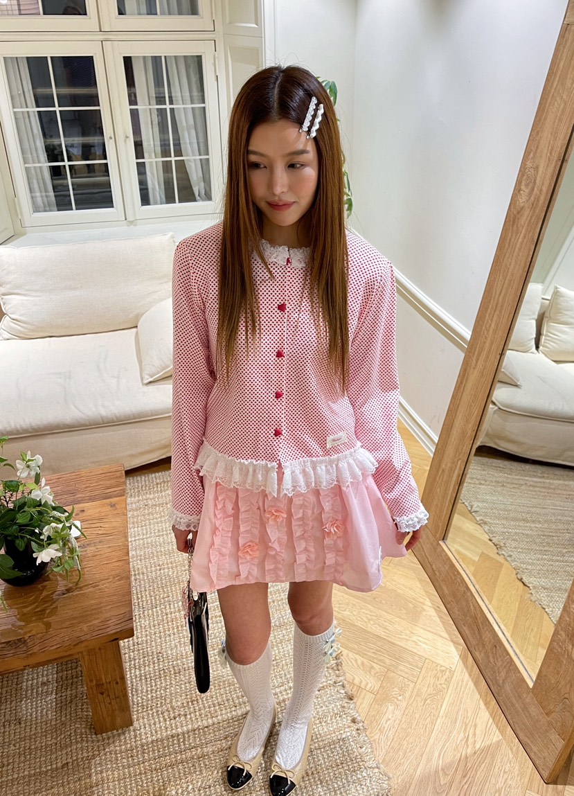 BOUTIQUE-L韓國代購㊣女裝新品26春夏休閑熱賣真品長袖T恤BOUTIQUE-L長袖T恤