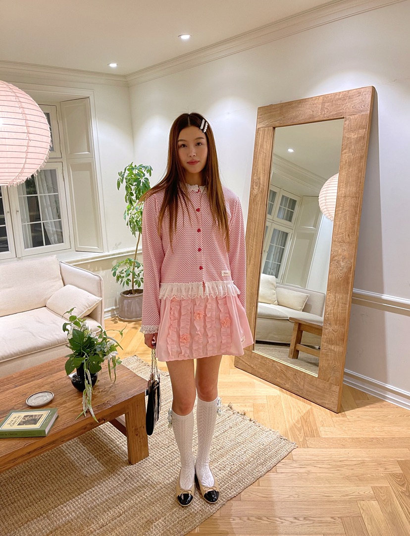 BOUTIQUE-L韓國代購㊣女裝新品26春夏休閑熱賣真品長袖T恤BOUTIQUE-L長袖T恤