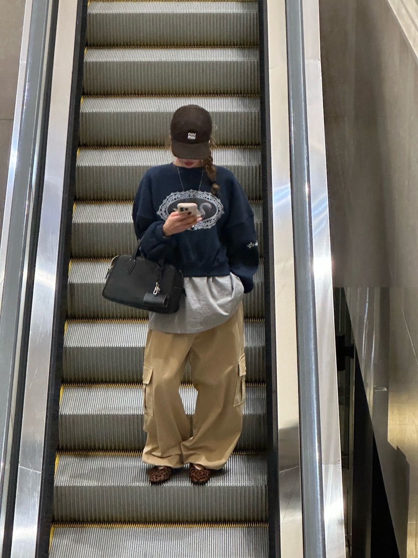 ZEROZERO㊣東大門代購女裝新款熱賣真品休閑26春夏人氣衛衣鵝ZEROZERO衛衣