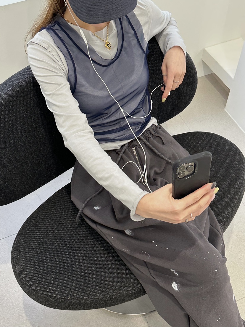 ZEROZERO韓國代購㊣女裝新品真品職業人氣26春夏長袖T恤雙層ZEROZERO長袖T恤圖色3