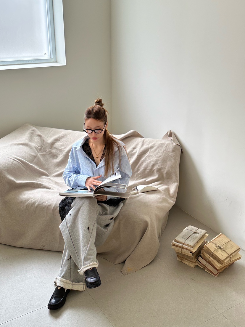 ZEROZERO㊣東大門實拍女士新款時尚推薦人氣襯衫蕾絲衫刺繡ZEROZERO襯衫/蕾絲衫