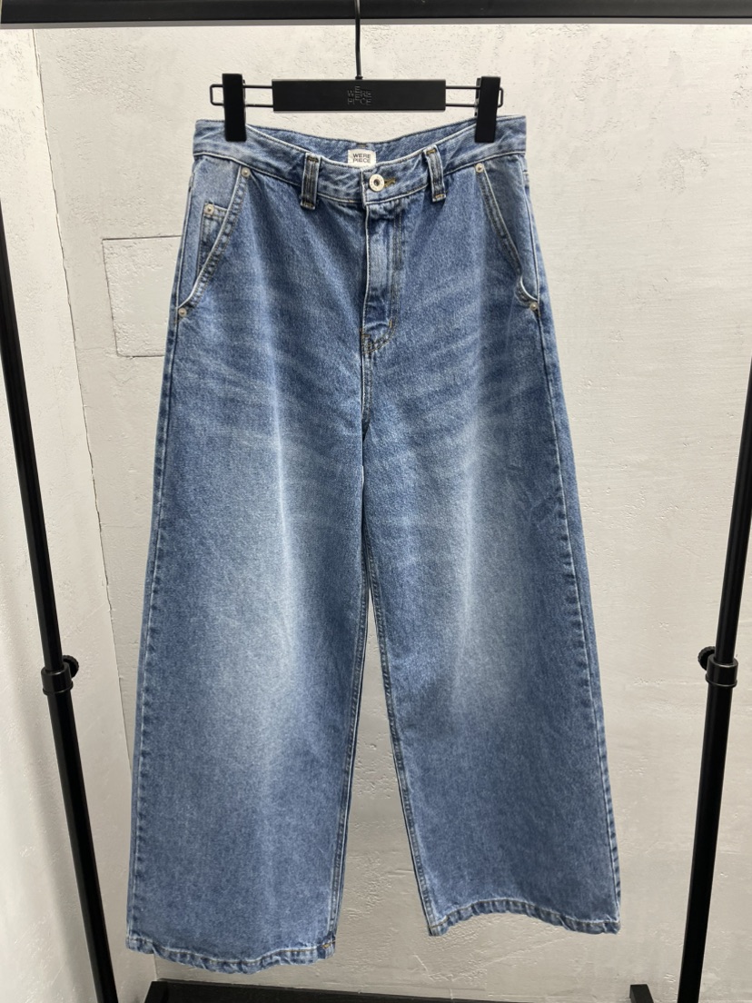KARE/WEREPIECE東大門直郵㊣女士新款休閑真品熱賣職業牛仔褲KARE/WEREPIECE牛仔褲圖色1