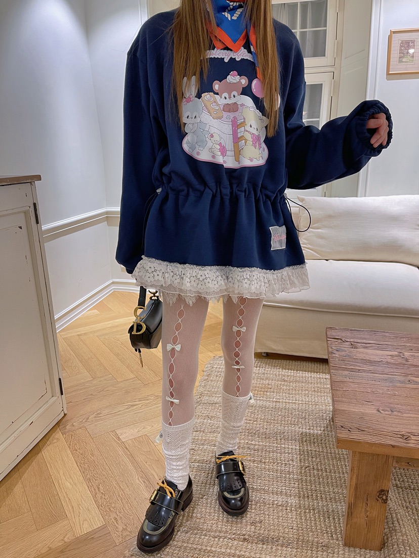 BOUTIQUE-L㊣東大門實拍女裝新款休閑真品熱賣時尚職業衛衣BOUTIQUE-L衛衣