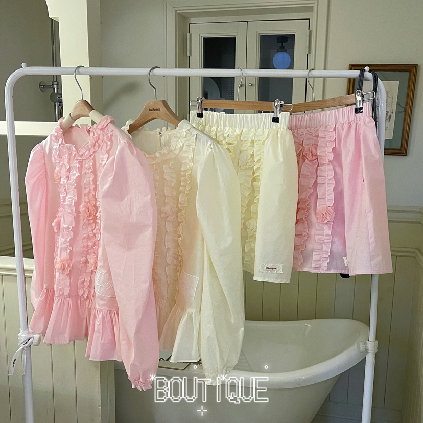 BOUTIQUE-L韓國直郵㊣女士新款26春夏真品職業熱賣休閑短裙BOUTIQUE-L短裙