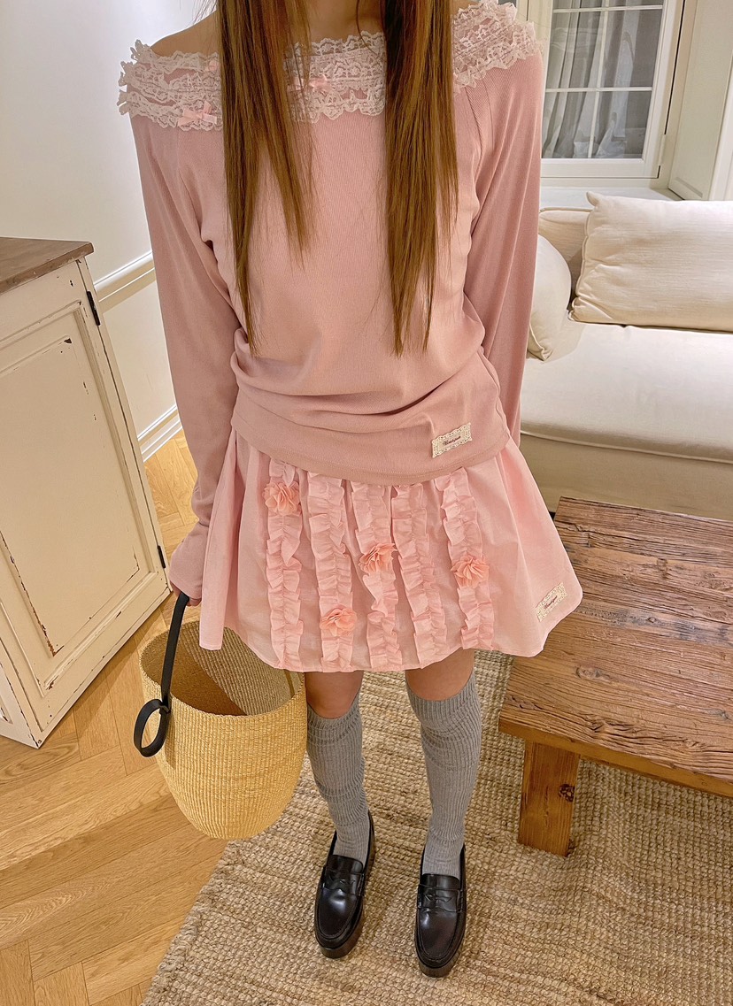 BOUTIQUE-L韓國直郵㊣女士新款26春夏真品職業熱賣休閑短裙BOUTIQUE-L短裙