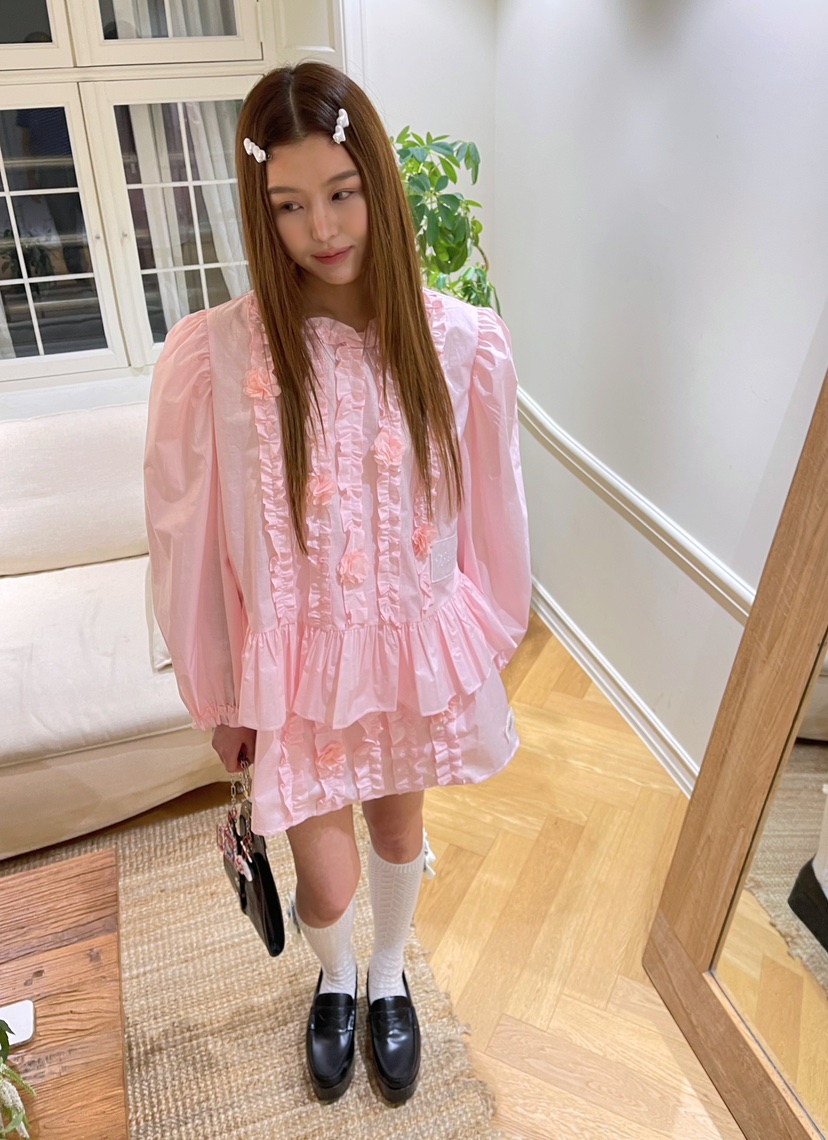 BOUTIQUE-L韓國直郵㊣女士新款26春夏真品職業熱賣休閑短裙BOUTIQUE-L短裙