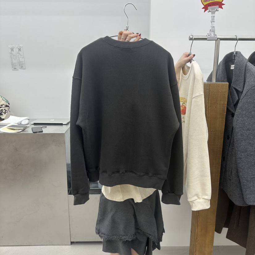 ENHANCE韓國直郵㊣女裝新款26春夏推薦休閑熱賣時尚衛衣加絨ENHANCE衛衣