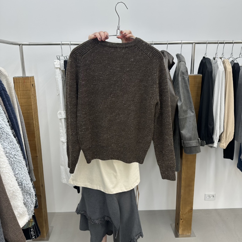 ENHANCE㊣東大門代購女士新品推薦人氣職業時尚26春夏針織衫ENHANCE針織衫