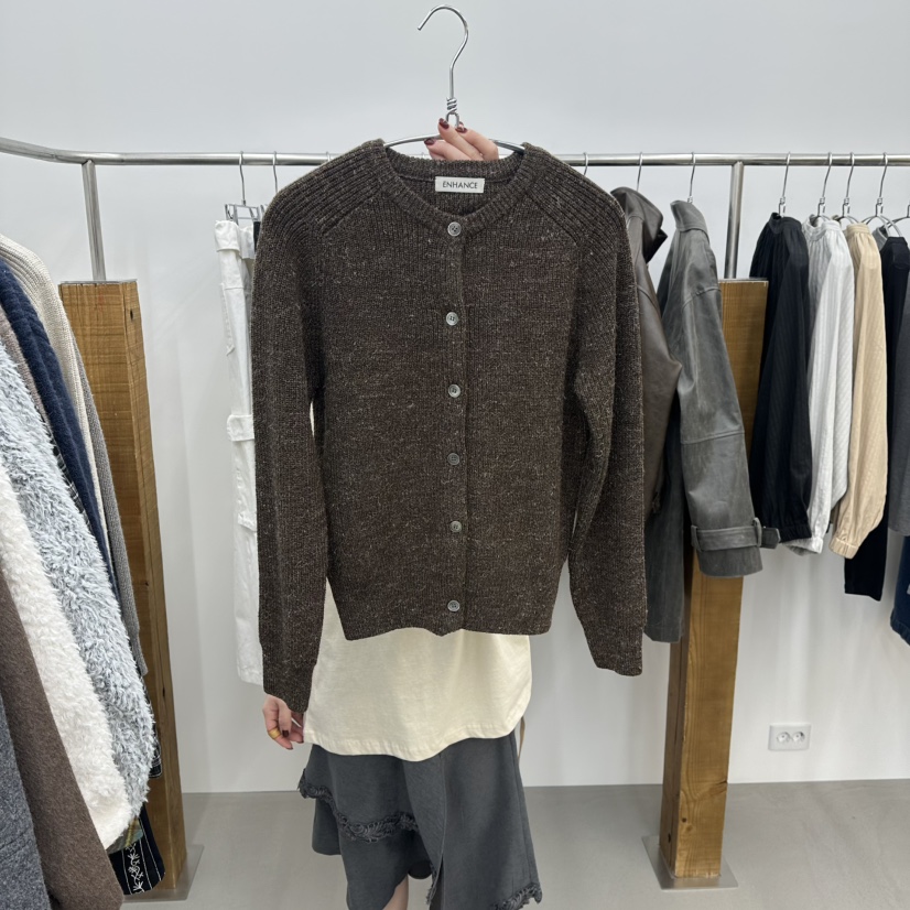 ENHANCE㊣東大門代購女士新品推薦人氣職業時尚26春夏針織衫ENHANCE針織衫圖色3