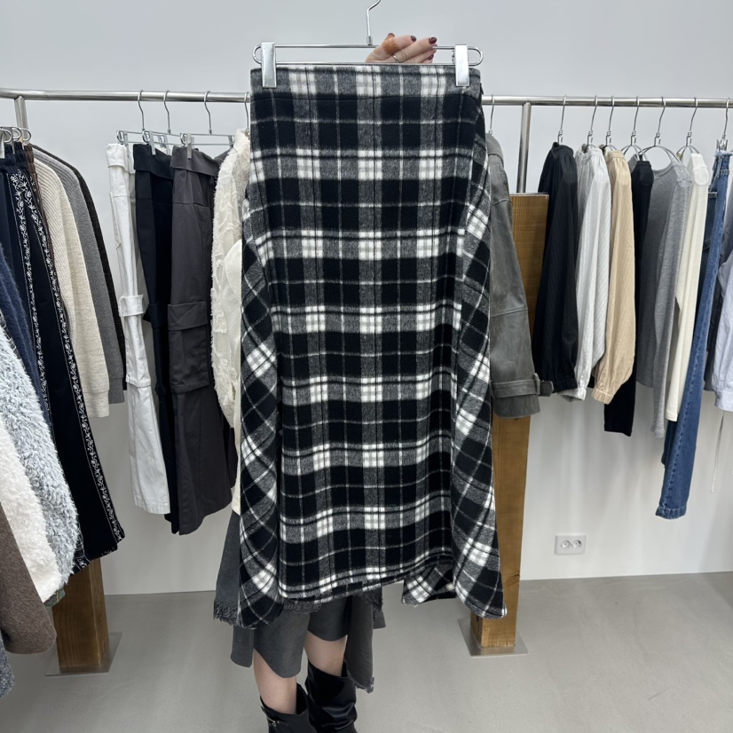 ENHANCE東大門直郵㊣女士新款人氣時尚熱賣真品休閑職業長裙ENHANCE長裙圖色2