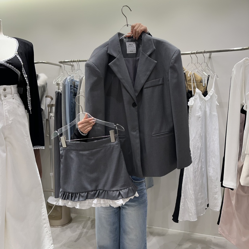 BAIE.38韓國代購㊣女裝新款時尚推薦真品職業26春夏裙褲春款BAIE.38裙褲