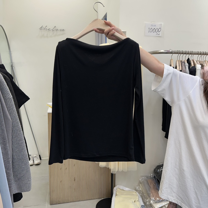 THE LOW東大門直郵㊣女裝新品休閑26春夏推薦人氣長袖T恤春款THE LOW長袖T恤