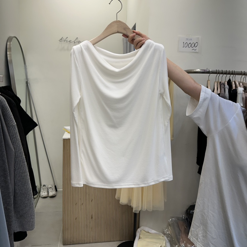 THE LOW東大門直郵㊣女裝新品休閑26春夏推薦人氣長袖T恤春款THE LOW長袖T恤圖色1