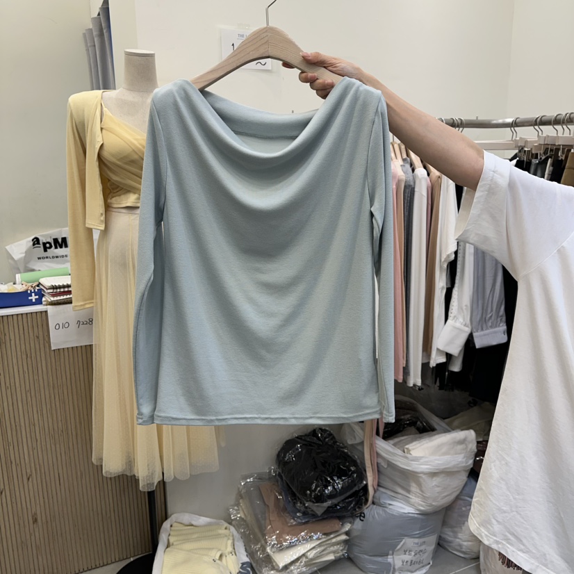 THE LOW東大門直郵㊣女裝新品休閑26春夏推薦人氣長袖T恤春款THE LOW長袖T恤圖色3