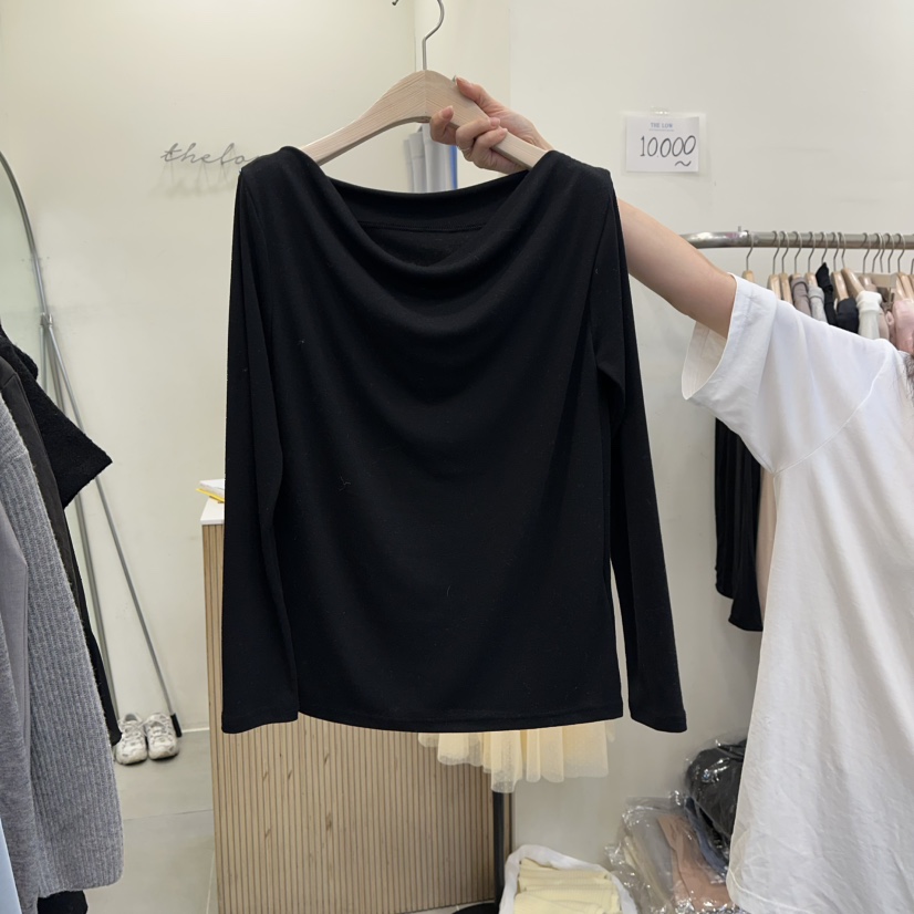 THE LOW東大門直郵㊣女裝新品休閑26春夏推薦人氣長袖T恤春款THE LOW長袖T恤圖色4