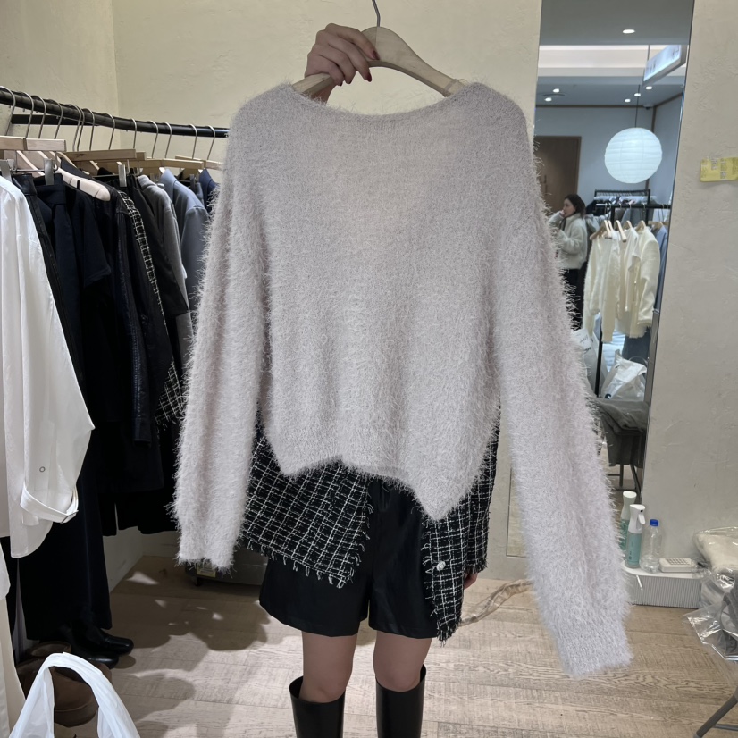 W AND J㊣東大門實拍女士新款休閑26春夏熱賣針織衫春款開衫W AND J針織衫