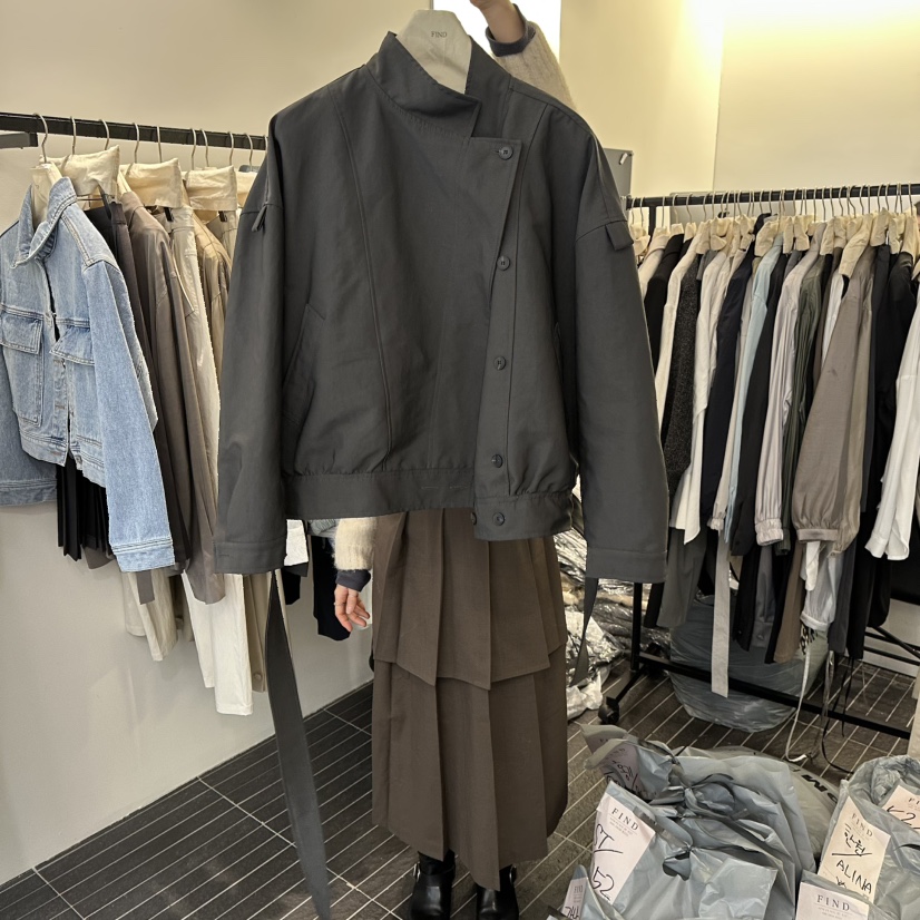 FIND-P韓國直郵㊣女裝新款職業休閑26春夏真品推薦夾克春款FIND-P夾克圖色3