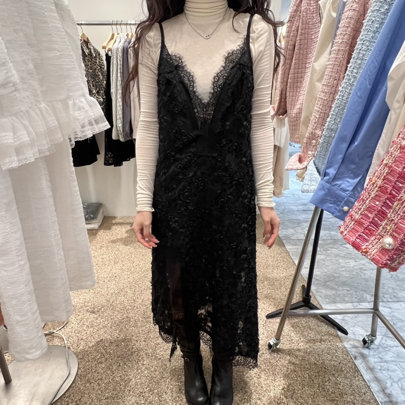 A㊣東大門實拍女士新款26春夏職業真品人氣熱賣連衣裙不含內搭A STORE連衣裙圖色1