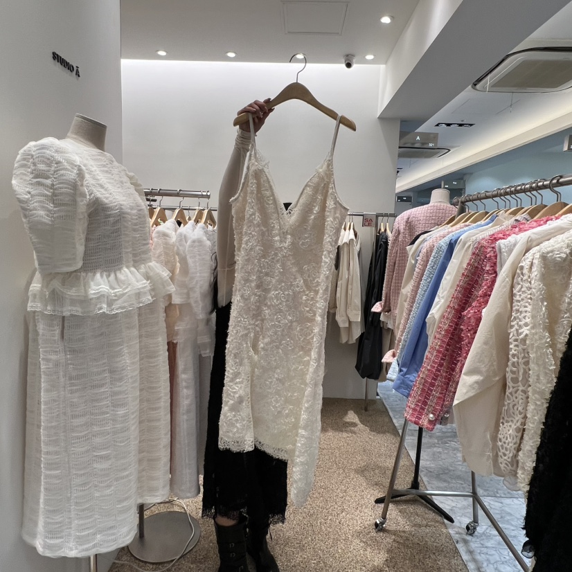 A㊣東大門實拍女士新款26春夏職業真品人氣熱賣連衣裙不含內搭A STORE連衣裙圖色2