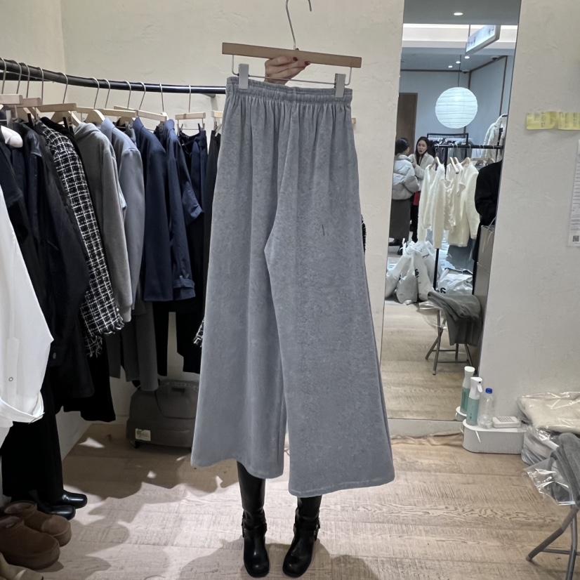 W AND J韓國直郵㊣女裝新品職業時尚推薦休閑真品26春夏休閑褲W AND J休閑褲