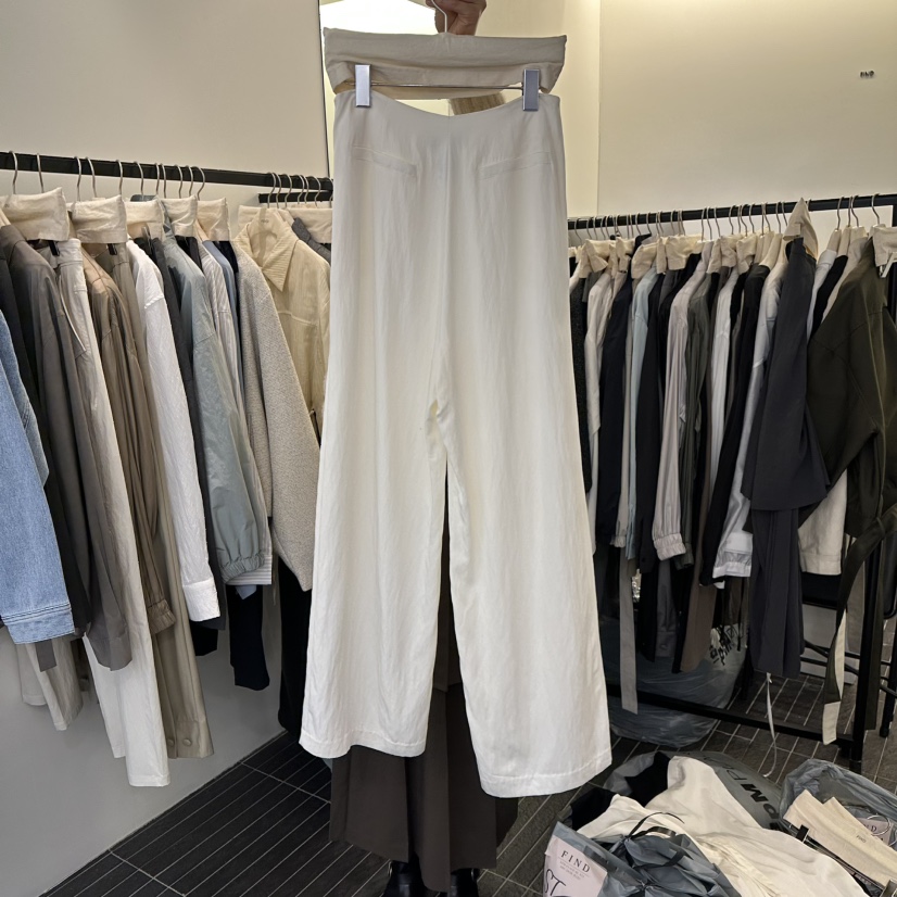 FIND-P韓國直郵㊣女裝新款26春夏休閑時尚人氣職業休閑褲春款FIND-P休閑褲