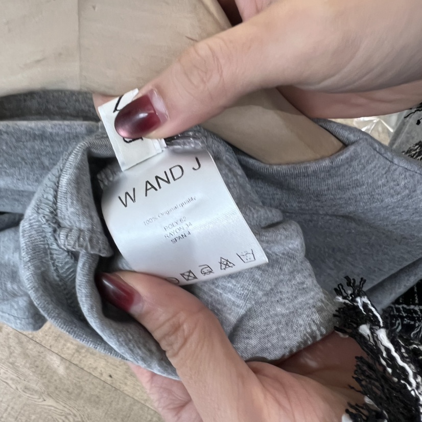 W AND J㊣東大門實拍女士新品人氣推薦26春夏休閑熱賣T恤W AND JT恤