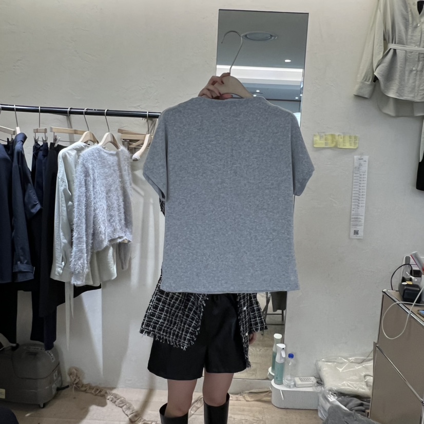 W AND J㊣東大門實拍女士新品人氣推薦26春夏休閑熱賣T恤W AND JT恤圖色1