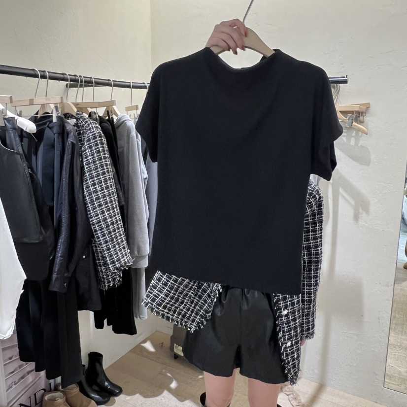 W AND J㊣東大門實拍女士新品人氣推薦26春夏休閑熱賣T恤W AND JT恤圖色2