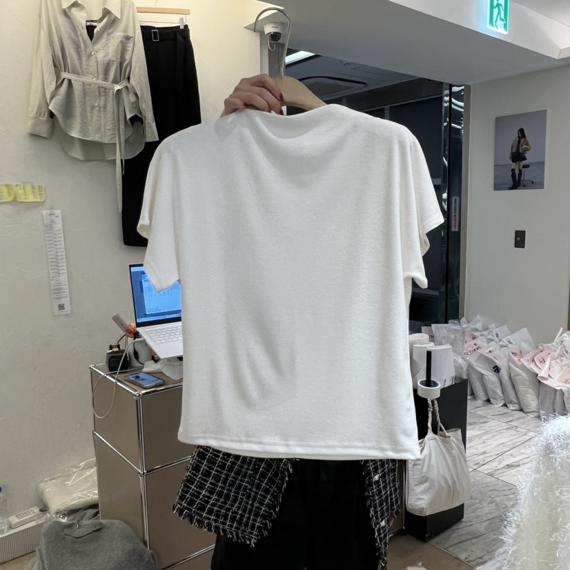 W AND J㊣東大門實拍女士新品人氣推薦26春夏休閑熱賣T恤W AND JT恤圖色3