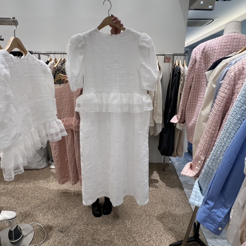 A韓國代購㊣女裝新品休閑真品職業時尚熱賣人氣26春夏連衣裙A STORE連衣裙圖色2